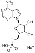 7-去氮-AMP, 16719-46-3, 结构式