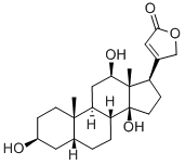 3β,12β,14β-トリヒドロキシ-5β-カルダ-20(22)-エノリド