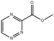 1,2,4-三嗪-3-甲酸甲酯 结构式