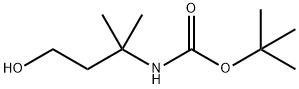 3-羟基-1,1-二甲基丙基-氨基甲酸叔丁酯, 167216-22-0, 结构式