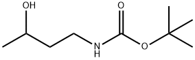 Carbamic acid, (3-hydroxybutyl)-, 1,1-dimethylethyl ester (9CI) Struktur