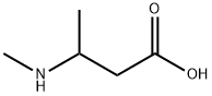 3-(methylamino)butanoic acid(SALTDATA: HCl) Struktur