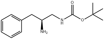 (S)-(2-氨基-3-苯基-丙基)-氨基甲酸叔丁基酯, 167298-44-4, 结构式
