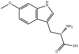 (S)-2-aMino-3-(6-Methoxy-1H-indol-3-yl)propanoic acid Structure