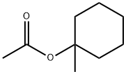 1-METHYLCYCLOHEXYLACETATE 化学構造式