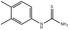 N-(3,4-二甲基苯基)硫脲, 16738-18-4, 结构式
