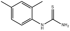 2,4-二甲基苯基硫脲, 16738-20-8, 结构式