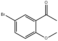 5-Bromo-2-methoxyacetophenone 化学構造式