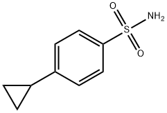 Benzenesulfonamide, 4-cyclopropyl- (9CI),167403-81-8,结构式
