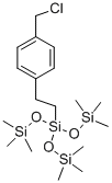 chloromethylphenethyltris(trimethylsiloxy)silane,mixed m-,p- ,a-,b-isomers