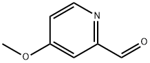 4-メトキシピコリンアルデヒド 化学構造式