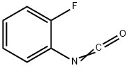 2-氟苯基异氰酸酯, 16744-98-2, 结构式