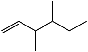 3,4-DIMETHYL-1-HEXENE Structure