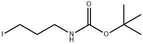 TERT-BUTYL (3-IODOPROPYL)CARBAMATE Structure