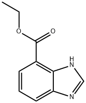 苯并咪唑-4-羧酸乙酯, 167487-83-4, 结构式