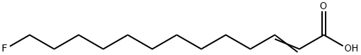 13-Fluoro-2-tridecenoic acid 结构式