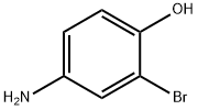 4-氨基-2-溴苯酚, 16750-67-7, 结构式