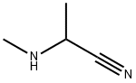 2-(メチルアミノ)プロピオノニトリル 化学構造式