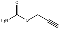 カルバミド酸2-プロピニル 化学構造式