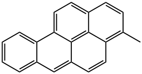 3-Methylbenzo[a]pyrene 结构式