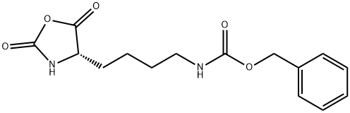 N6-苄氧羰基-L-赖氨酸环内酸酐, 1676-86-4, 结构式