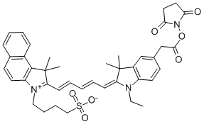 NIR-664-N-スクシンイミジルエステル 化学構造式