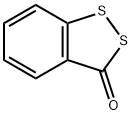 3H-1,2-ベンゾジチオール-3-オン 化学構造式