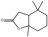 2(3H)-Benzofuranone, hexahydro-4,4,7a-trimethyl-|