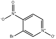 3-ブロモ-4-ニトロピリジンN-オキシド 化学構造式