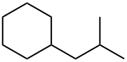 イソブチルシクロヘキサン 化学構造式