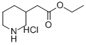 3-哌啶乙酸乙酯盐酸盐 结构式