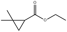 2,2-二甲基环丙烷羧酸乙酯, 16783-11-2, 结构式