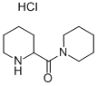 PIPERIDINO(2-PIPERIDINYL)METHANONE HYDROCHLORIDE Struktur