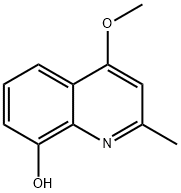 4-甲氧基-2-甲基喹啉-8-醇,167834-50-6,结构式