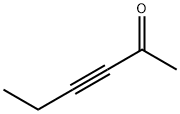 3-ヘキシン-2-オン 化学構造式