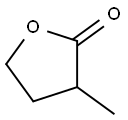 α-メチル-γ-ブチロラクトン 化学構造式