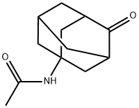 N-(4-オキソ-1-アダマンチル)アセトアミド 化学構造式