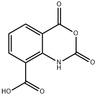 2,4-dioxo-2,4-dihydro-1H-benzo[d][1,3]oxazine-8-carboxylic acid Struktur