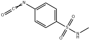 4-isocyanato-N-methylbenzenesulfonamide Struktur