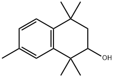 1,1,4,4,7-Pentamethyl-1,2,3,4-tetrahydronaphthalen-2-ol Struktur