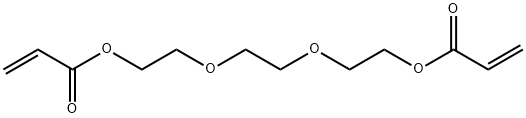 Triethylene glycol diacrylate Structure