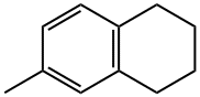 6-メチル-1,2,3,4-テトラヒドロナフタレン 化学構造式