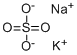 硫酸カリウムナトリウム 化学構造式
