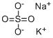 POTASSIUM SODIUM SULFATE Structure