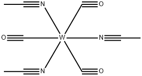 TRIS(ACETONITRILE)TRICARBONYLTUNGESTEN(& 化学構造式