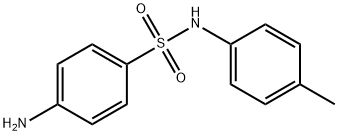 N-(4-メチルフェニル)-4-アミノベンゼンスルホンアミド 化学構造式