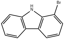 1-溴咔唑, 16807-11-7, 结构式