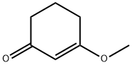 3-メトキシ-2-シクロヘキセン-1-オン 化学構造式