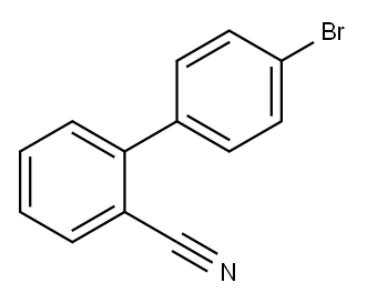 4-BROMO-2'-CYANOBIPHENYL Structure