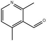 2,4-二甲基-3-吡啶甲醛,168072-32-0,结构式